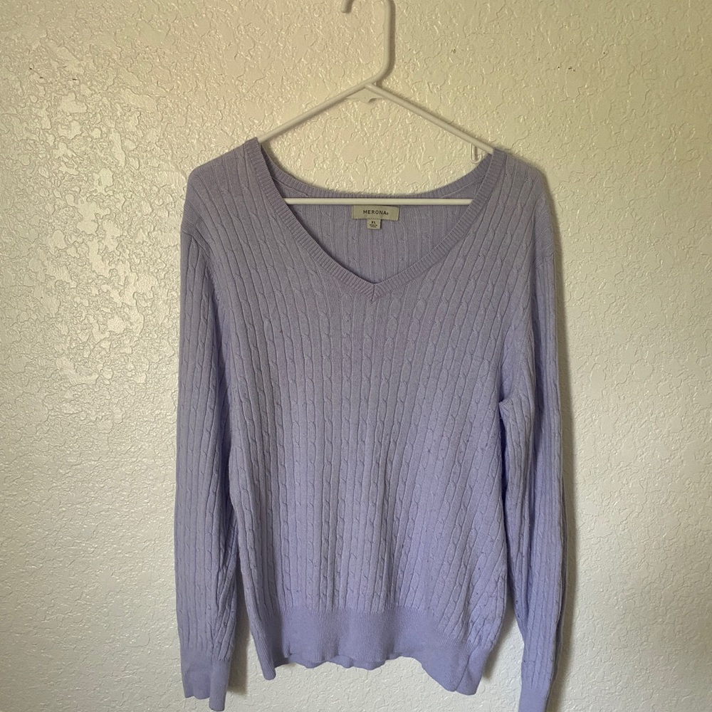 Merona Lavender Pastel Sweater